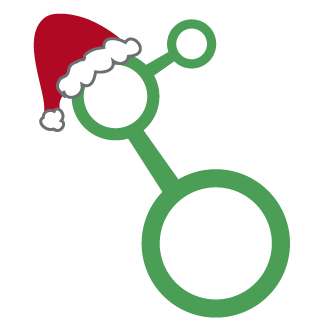 the Node Christmas logo 2