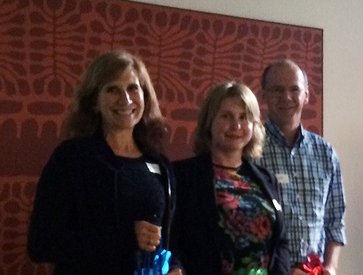 The plenary speakers, from left: Prof. Denise Montell (UCSB), Dr Megan Wilson (Otago) and Prof. Freddy Radtke (EPFL)