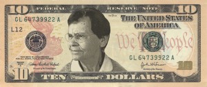 Mock Up of a Barbara McClintock $10 Bill