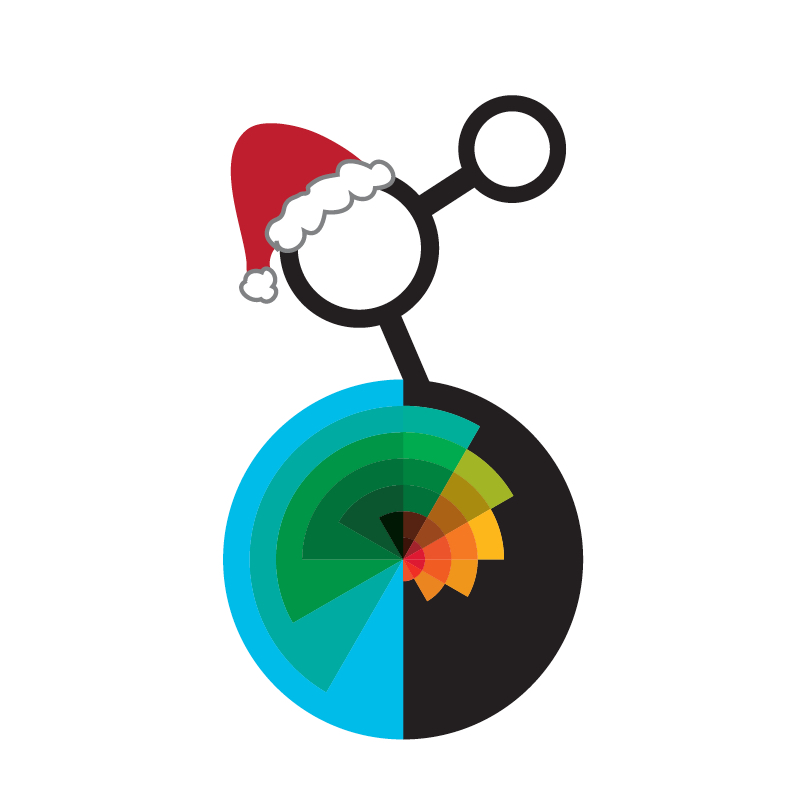 New Node Christmas logo
