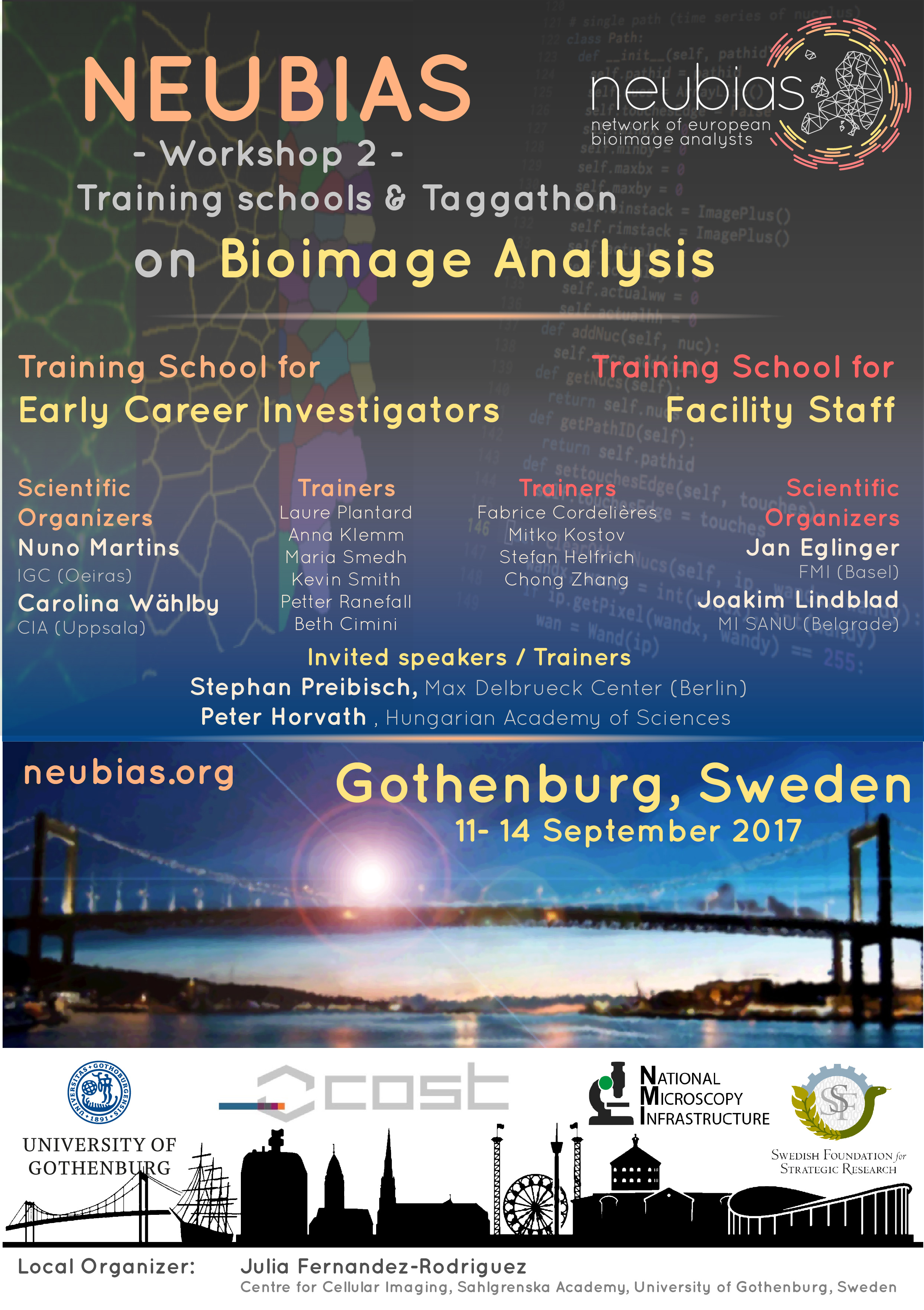 Two Bioimage Analysis Schools from NEUBIAS - the Node