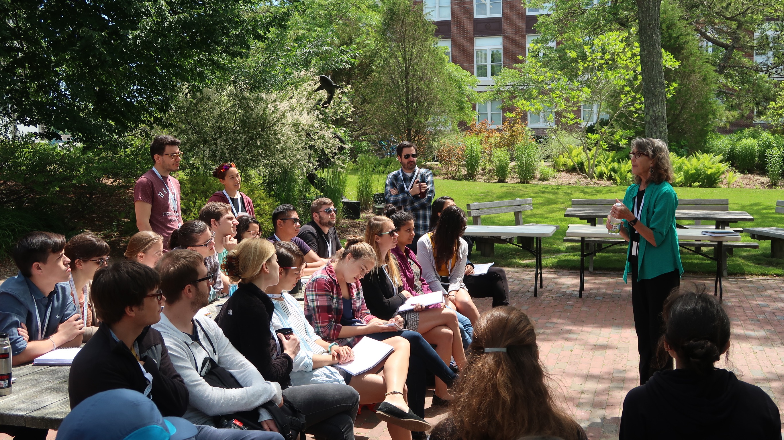 Outdoor Sweat Box (question and answer session) with Susan Strome.