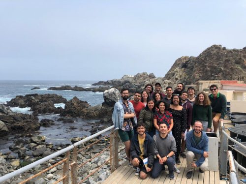 Students at The MBL Practical Course in Developmental Biology in Quintay in 2020.