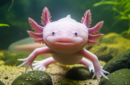 Limb regeneration guide for axolotls