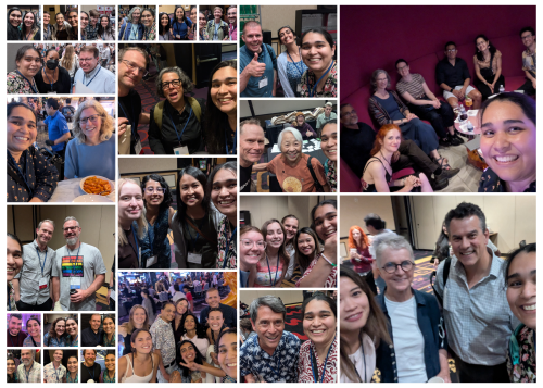 Some selfies with people at the SDB meeting 2026